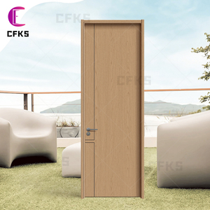 Hiện đại cao cấp rắn gỗ nội thất khách sạn cửa chống cháy cách âm với im lặng cửa Đàn Piano thiết kế cho phòng tắm căn hộ/phòng - Product Image 1