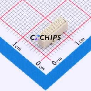 ZX-SH1.0-8PLT Wire-to-Board Pin Header SMD,P=1mm Connector 1x8P 1mm Vertical Mount SH - Product Image 2