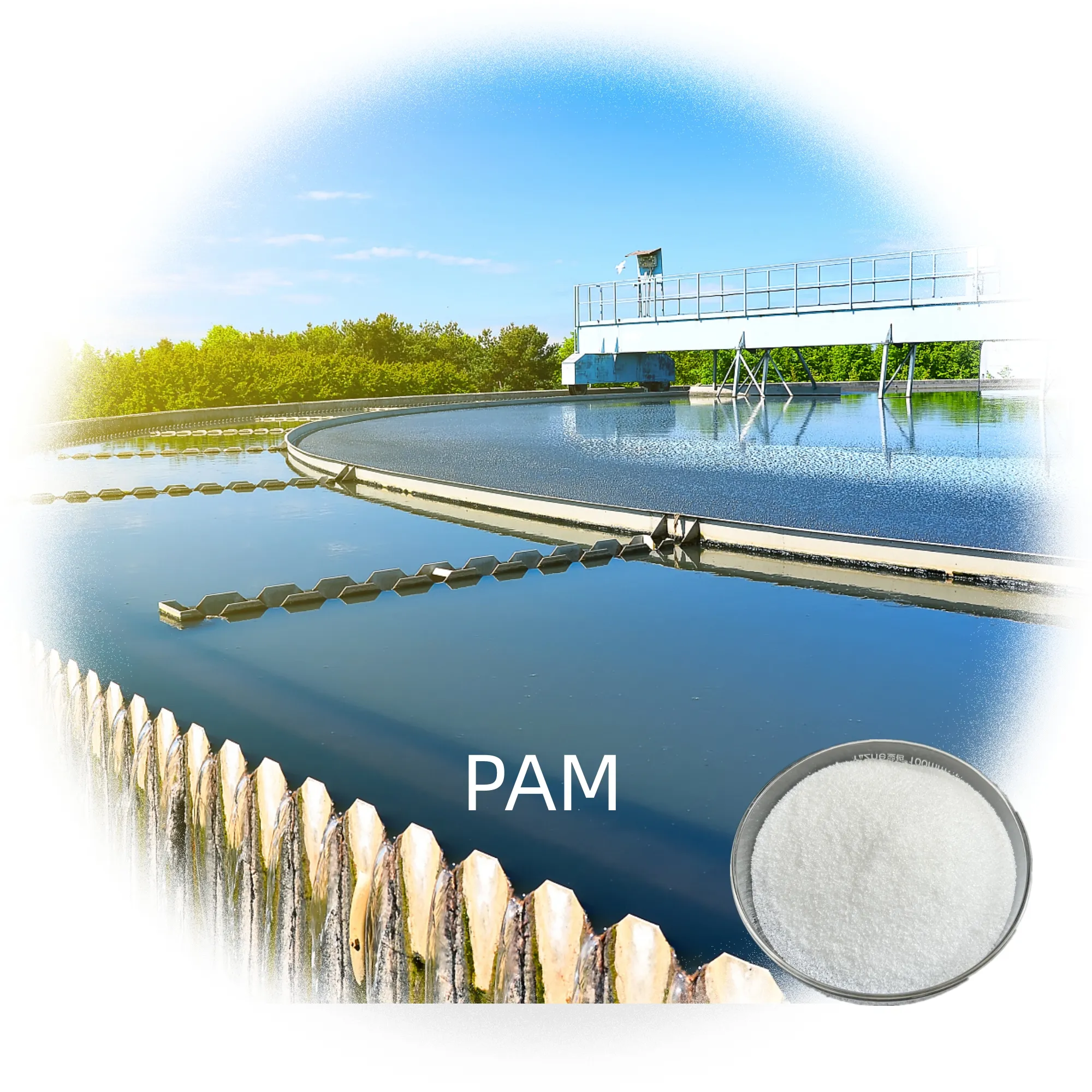 Sugar Making Plants Required Polyacrylamide PAM Flocculant for Sedimentation and Flotation