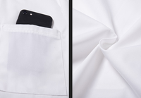 Serveuse Serveuse Traiteur Hôtel Restaurant Chef Uniforme Café Pub bar Café Boutique Veste Uniforme OEM logo Personnel Travail Uniforme Manteau