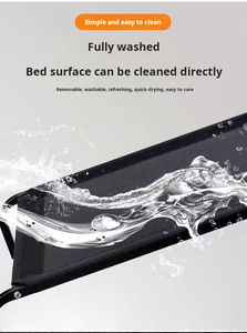 Cama para perros de refrigeración elevada y duradera, cunas elevadas para exteriores para perros grandes, camas para mascotas - Product Image 3