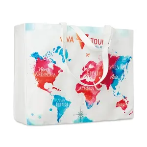 Borsa in Cotone Stampata su Tutta la Superficie - Product Image 1