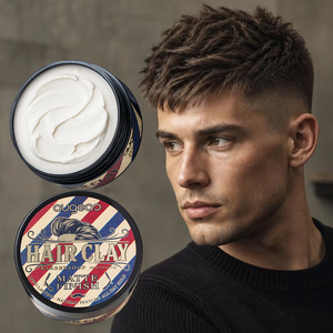 Cire coiffante personnalisée pour hommes – Argile capillaire texturée mate pour hommes – Fixation forte, non grasse et sans brillance - Product Image 1