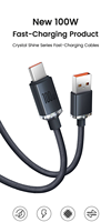 Câble USB-C de haute qualité 100W, câble de charge rapide en nylon tressé, câble de données USB pour téléphone, ordinateur portable, tablette, 3 pieds, 6 pieds, câble USB-C
