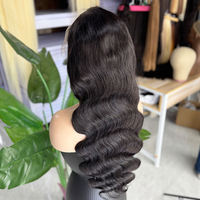 13x4 HD dentelle pleine frontale corps vague perruque brut indien et vietnamien cheveux humains couleur naturelle tressage frontal perruques pour les femmes