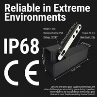 Sistema de Válvulas Hidráulicas Proporcionales de 4 Canales, 12V/24V, Impermeable IP68, con Embrague de Seguridad para Plataforma de Trabajo Aérea y Grúa