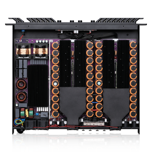 Amplificador de potencia de 4 canales Clase D 4X1600 vatios KET modelo DP416 - Product Image 4