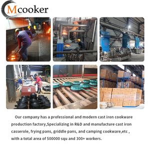 Mcooker ODM/OEM 30cm gang men đồ nấu nướng Bộ lớn đồ dùng nhà bếp nồi Vạc soong bền kim loại tinh tế xuất hiện - Product Image 4