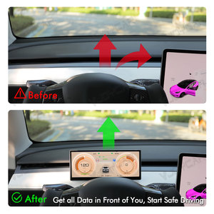 Tự động xe công cụ chẩn đoán đặc biệt cho Tesla mô hình 3 áp suất lốp màn hình trên tốc độ báo động HUD On-Board máy tính - Product Image 3