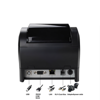 Imprimante thermique sans encre à double couleur 80 mm, imprimante de reçus de bureau BT, Impresora Termica, imprimante de tickets Zywell Zy306