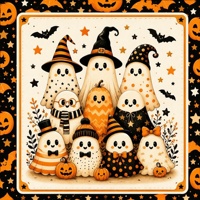 Tapis de Mahjong de Luxe Noir, Tapis de Table pour Tuiles de Mahjong « Candy Pumpkin », Tapis à Bords Cousus Silencieux pour le Divertissement du Festival d'Halloween