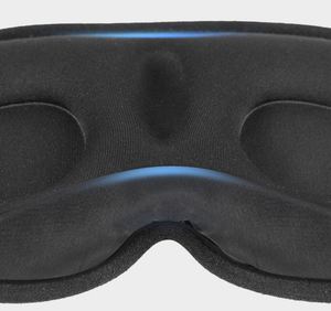 Masque pour les yeux 3D pour le sommeil Aide au repos pour le voyage Patch pour les yeux rembourré Masque de sommeil doux pour les yeux bandés Masseur relaxant pour les yeux - Product Image 4