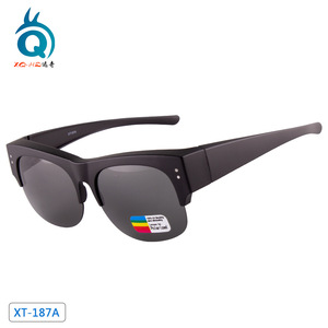 Lunettes de soleil polarisées Xq-Ho Xt-187A, monture noire, lentille TAC, protection UV400, pour le cyclisme, la conduite et l'utilisation en extérieur - Product Image 4