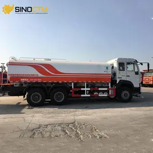 Mới và được sử dụng sinotruk HOWO 25000 lít xe bồn nước để bán