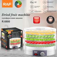 Déshydrateur alimentaire mécanique RAF à 5 plateaux, température réglable, pour fruits et légumes, séchage rapide, R.6800 – Offre Spéciale