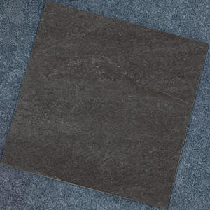 Piastrelle in Gres Porcellanato Effetto <span class=keywords><strong>Ardesia</strong></span> Nero Opaco Antiscivolo 600x600 per Pavimenti di Casa, Soggiorno, Ingresso e Ristrutturazioni - Product Image 4