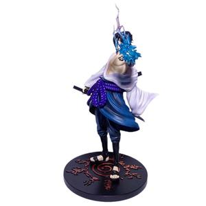 Caliente nuevo 24,5 cm <span class=keywords><strong>Sasuke</strong></span> Anime figura modelo dibujos animados Sharingan PVC figura coleccionable juguete coche adornos - Product Image 5