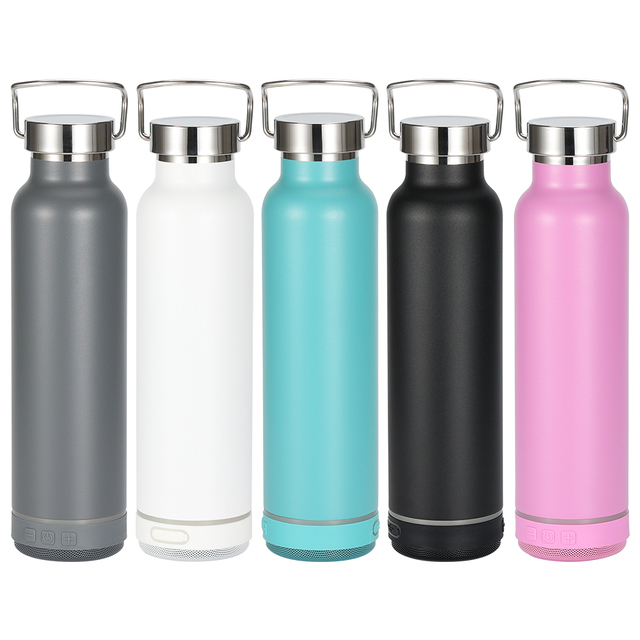 YATAI Promotional Smart Stainless Steel Double Wall Vacuum Insulated Thermal Water Bottle 600ml with Handle for Travel or Party