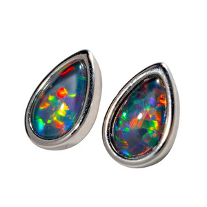 <span class=keywords><strong>Orecchini</strong></span> gioiello in <span class=keywords><strong>oro</strong></span> bianco 18K spedizione rapida <span class=keywords><strong>gioielli</strong></span> in opale opale più preziosi disegni personalizzati Online - Product Image 5