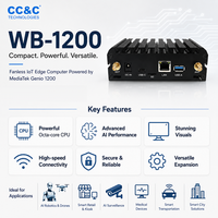 Carte de développement SBC WB-1200 de haute qualité 10 TOPS, compatible avec plusieurs systèmes d'exploitation, AI à succès avec 5G/4G
