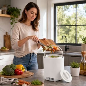 Conteneur de refroidissement pour déchets alimentaires OEM ODM 3,5 L, couleur personnalisée, appareil de cuisine intelligent - Product Image 4