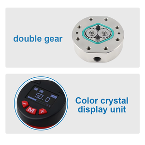 オーバルギアフローメーターデジタル体積マイクロフローメーターテスト対策さまざまな液体とオイルがOEMカスタマイズをサポート - Product Image 5