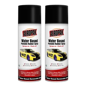 Pintura a base de agua para coche, Spray de goma Peelable