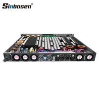 Amplificateur de son DJ 2 canaux D2-4200, amplificateur de basses puissant de classe D pour caissons de basses