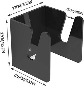 Décoration intérieure, rangement mural, organisation murale, <span class=keywords><strong>support</strong></span> mural transparent pour skateboard, <span class=keywords><strong>support</strong></span> d'affichage en acrylique pour skateboard - Product Image 3