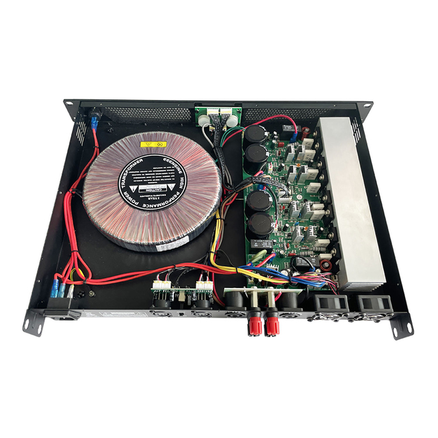 Professional D2500 2 Channel pa Professional High Power DJ Amplifier 1250 Watts High Power Amplifier Use for Professional Stage