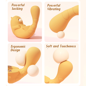 Vibrateurs étanches pour clitoris et tétons, au design mignon, jouets pour adultes pour le plaisir des couples féminins, avec 10 modes de succion et 10 modes de vibration - Product Image 5