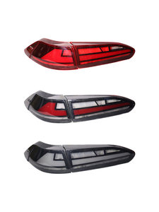 Nouvel ensemble de feux arrière LED noirs modifiés pour Toyota <span class=keywords><strong>Corolla</strong></span> <span class=keywords><strong>Cross</strong></span> 2022-2026, clignotants dynamiques séquentiels, feux de recul 12V - Product Image 2