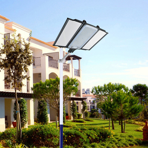 Lampadaire solaire pliable 3 faces 600W tout-en-un avec capteur de mouvement PIR et RGB, éclairage d'inondation étanche IP66 - Product Image 2