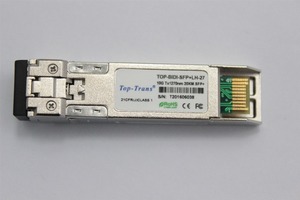Transceptor SFP+ Bidi de 10g, 1270/1330nm, 20km, Módulo Óptico de Fibra Única para Switch, Top-bidi-sfp+-lh-27 - Product Image 6
