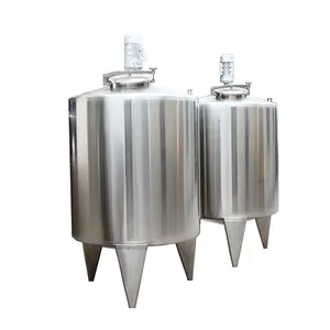 High Shear Mixer Tank Stainless Steel Mixing Tank With Top Agitator