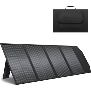 Panel Solar Plegable de 120W, Impermeable IP68, con Soporte Ajustable, Salida USB Tipo-C y DC, Cargador Portátil para Camping y Estaciones de Energía - Product Image 1