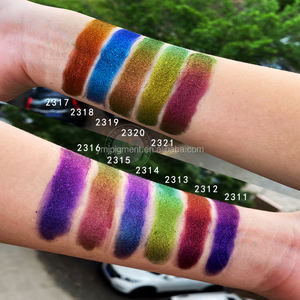 Optisches Chamäleon-Chrom-Nagelpulver Farbwechselnder Lidschatten und Farbpigmentpulver Super Chamäleon-<span class=keywords><strong>Pigment</strong></span> - Product Image 2