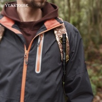 Kit de survie professionnel en randonnée, stylo tactique multifonctionnel d'auto-défense en plein air avec lumière Led