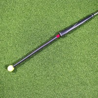 SwingPerfect Golf Putting Core Stability Training Flex Rod Foam Grip Ambidextrous End Insert Stick Shoulder Rotation Aid Putter