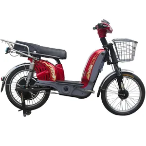 고속 EV 하이브리드 자전거 48V 550W 접이식 Ebike 납산 배터리 2 륜 전기 이동성 중국에서 제조