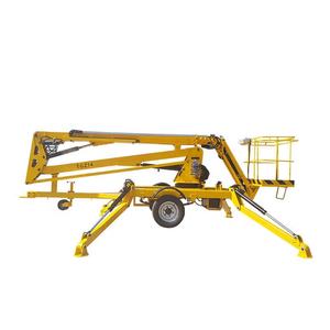 16M 18M 20M Telescopische Aanhangwagen Gemonteerde Boom Lift Hoogwerker Hoogwerker Platform Spider Trailer Lift Met Ce Iso - Product Image 4