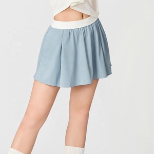 Premium Women Tennis Sports Wear Lul Active Stretch Skirts High Waist Tennis Skirts Fitness Golf Sexy Gym Workout Tennis Skirt