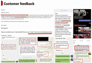 Vetro temperato porte finestre del forno macchina per la produzione di vetro Auto impianto di vetro tempra forno 8 * 14ft - Product Image 6