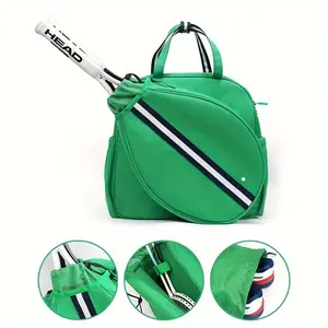 Bolso Pickleba Premium para mujer, bolso de mano de tenis para hombre, Kit de paleta de Pickleball Reversible, bolsas de raquetas de tenis de lona de algodón para hombre