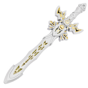 <span class=keywords><strong>Épée</strong></span> de l'Empereur Tonnerre Lumineuse LED Détachable à <span class=keywords><strong>Double</strong></span> <span class=keywords><strong>Lame</strong></span> 2-en-1 Transformable avec Effets Sonores pour Jeu de Rôle Enfant - Product Image 5