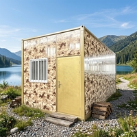 Maison conteneur préfabriquée moderne, pliable, à installation rapide, résistante aux ouragans, pour hôtel et résidence, 20 pieds, sandwich