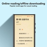 RUIZU H12 Pemutar MP3 Android WiFi BT 4GB+64GB Layar Sentuh Pemutar Musik Video Dengan Speaker Mendukung Unduhan Aplikasi Kartu TF
