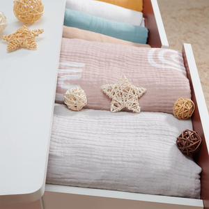 Drap <span class=keywords><strong>de</strong></span> berceau ajusté doux respirant arc-en-ciel bébé drap <span class=keywords><strong>de</strong></span> berceau Standard berceau enfant en bas âge <span class=keywords><strong>lit</strong></span> matelas bébé pare-chocs <span class=keywords><strong>lit</strong></span> <span class=keywords><strong>tresse</strong></span> noeud oreiller - Product Image 3