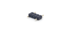 Conector de pines de paso de 2.54mm, de una sola fila, pines rectos 2,3 faltantes, H5.0mm 1*4P - Product Image 3