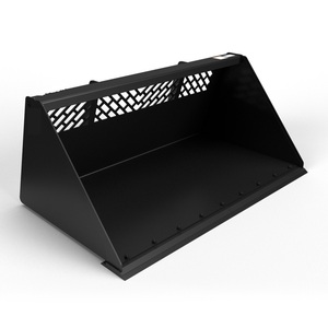 ملحق متعدد الأغراض للجرافة الانزلاقية للاستخدام على مدار العام، دلو معزز للثلج والأغصان مع مكونات المحرك الأساسية - Product Image 6